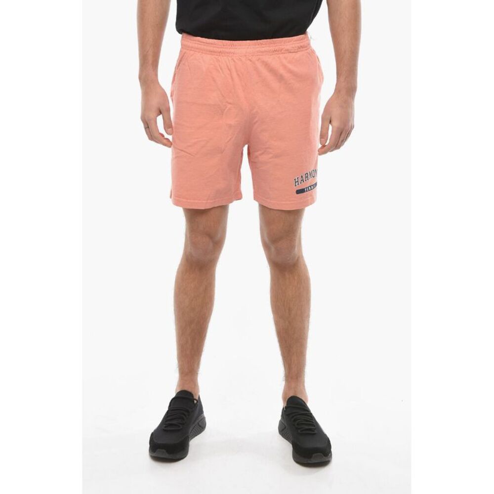 Cotton Tennis Shorts with Elastic Waist